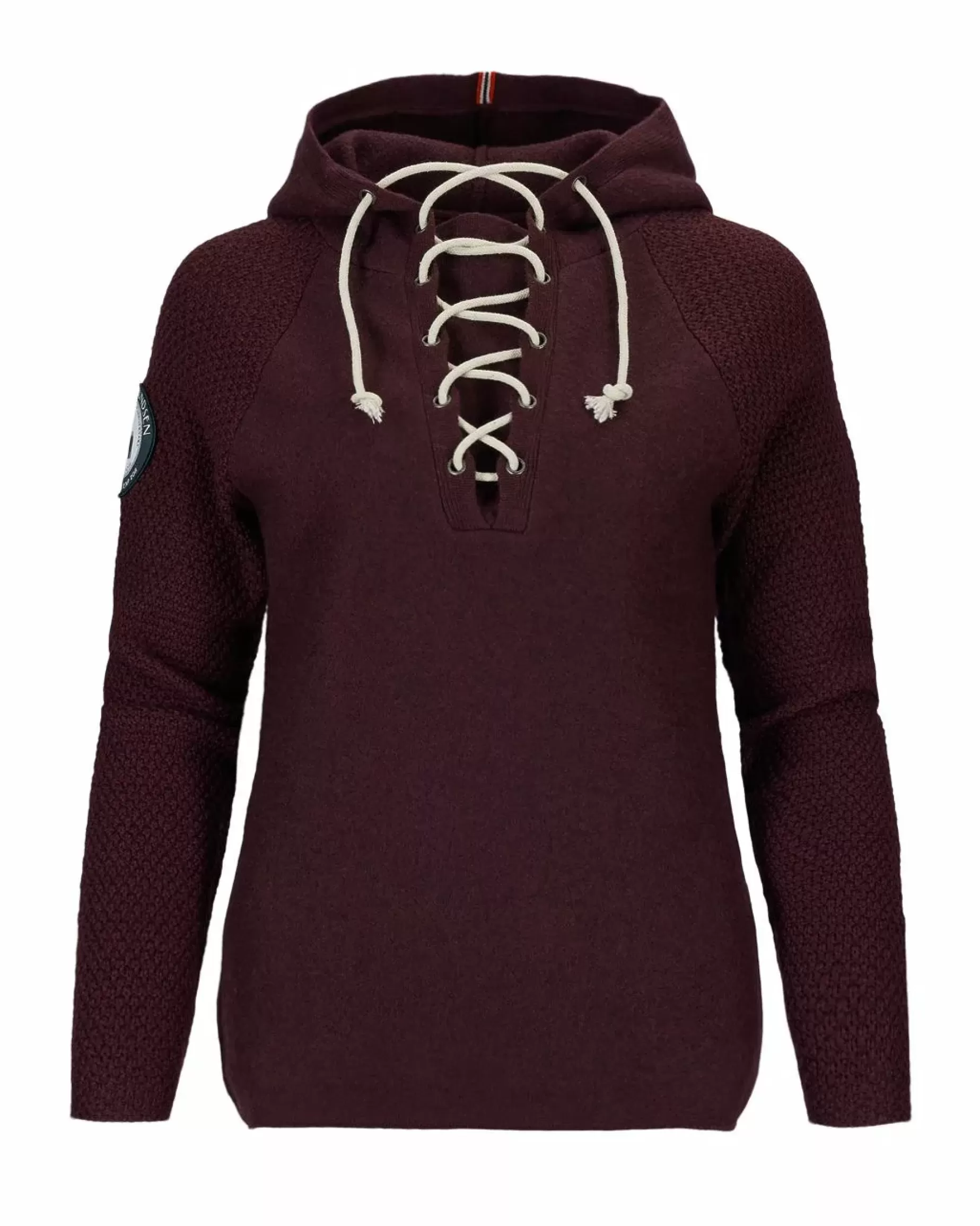 Shop Boiled Hoodie Laced Women Sweaters