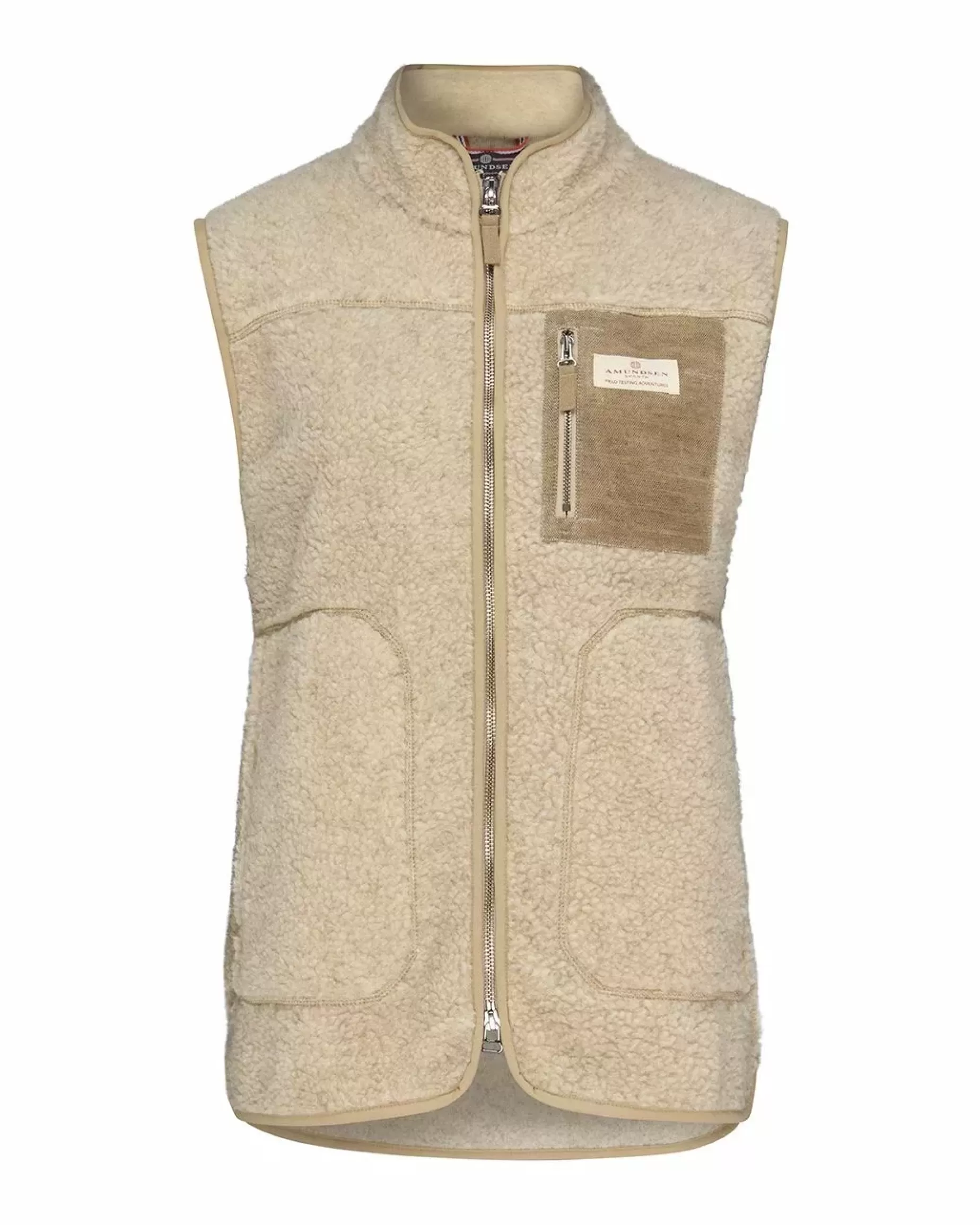 Sale Heroes Wool Fleece Vest Women Vests