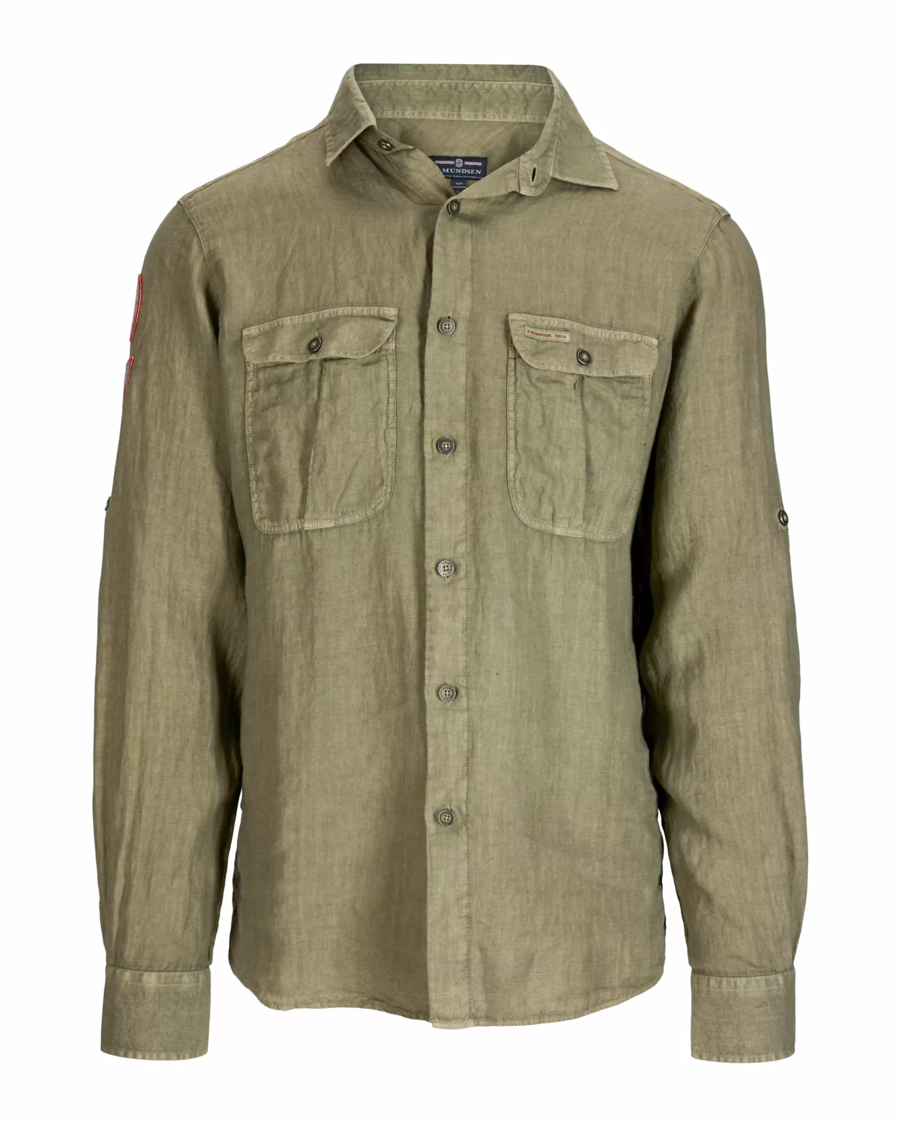 Online Safari G. Dyed Linen Shirt Shirts & Tees